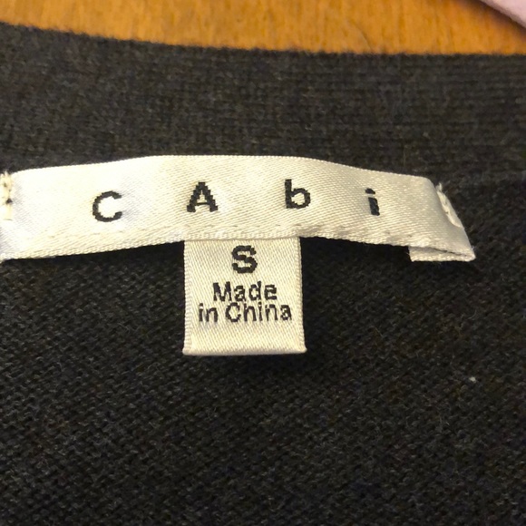 CAbi 171 color block cardigan sweater - Picture 4 of 6